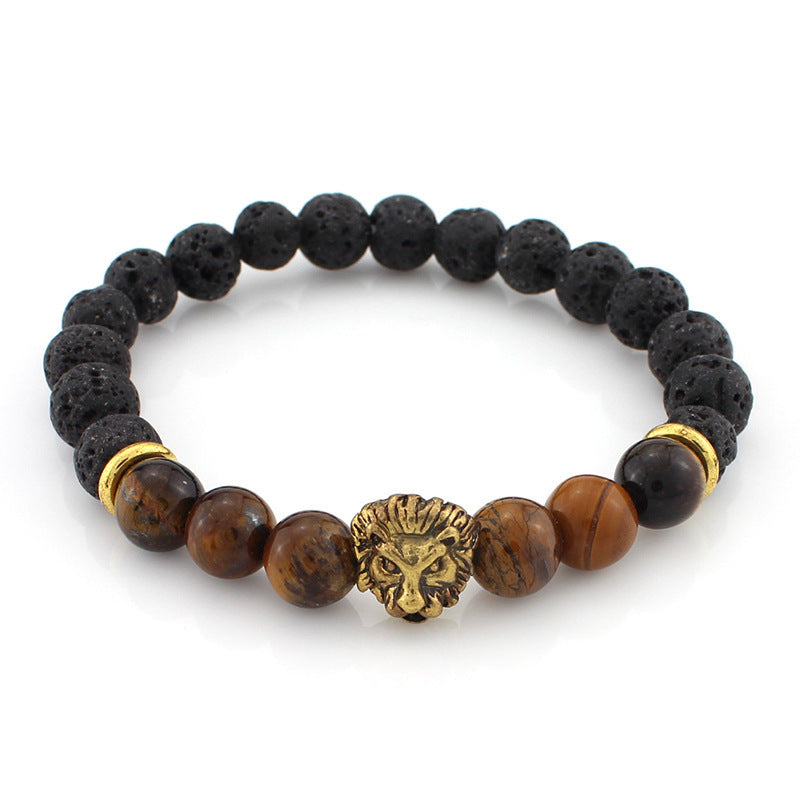 LOKI LAVA ROCK BRACELET