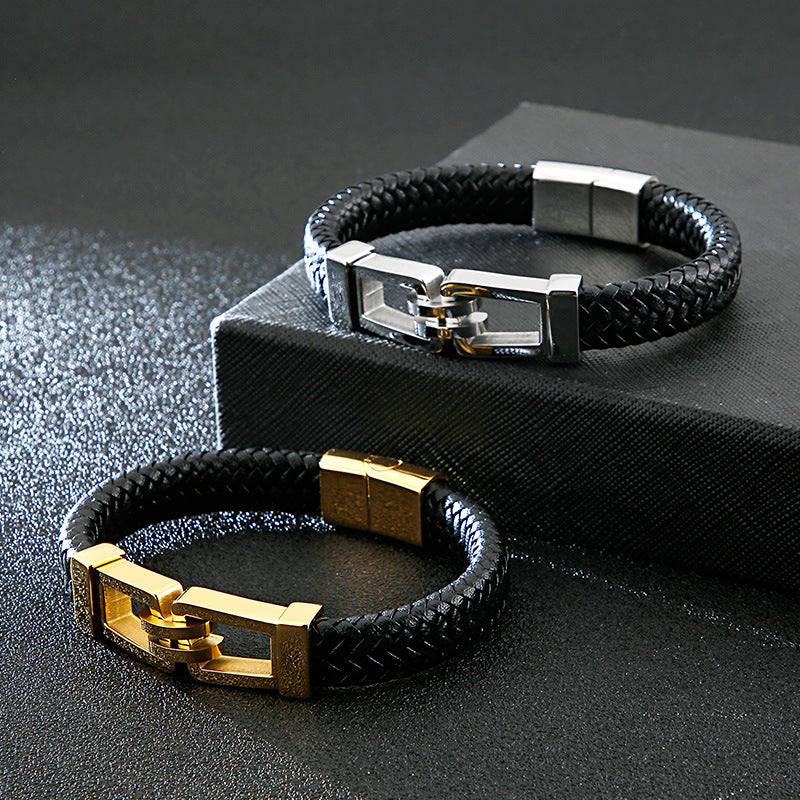 EPIMETHEUS LEATHER BRACELET