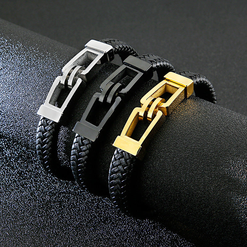 EPIMETHEUS LEATHER BRACELET