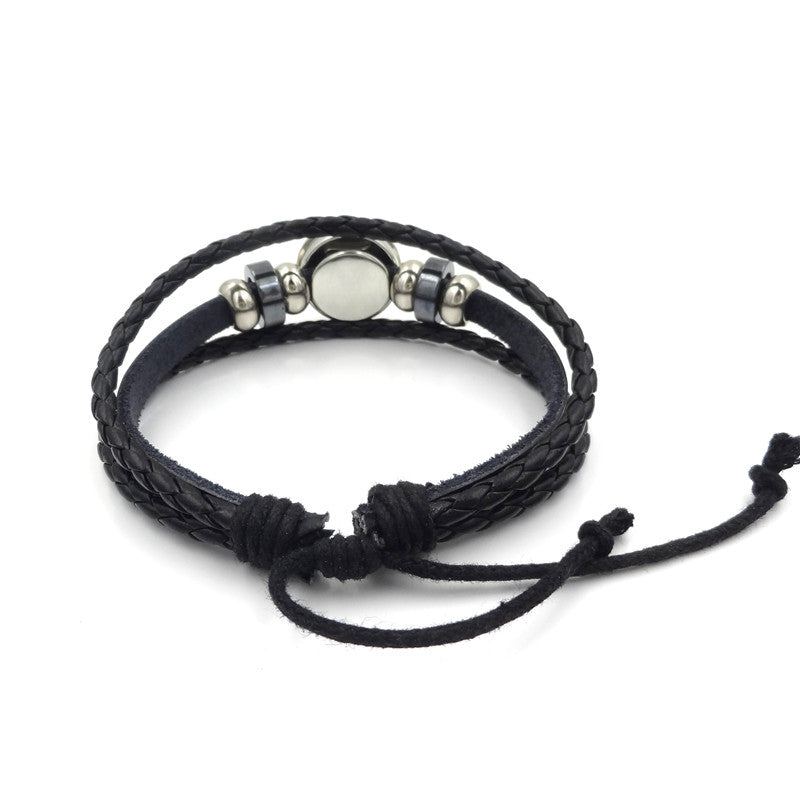 YINYANG LEATHER BRACELET