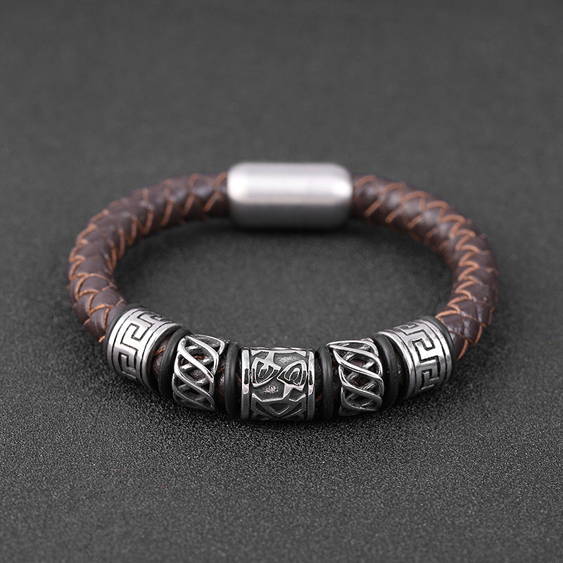 HADES LEATHER BRACELET