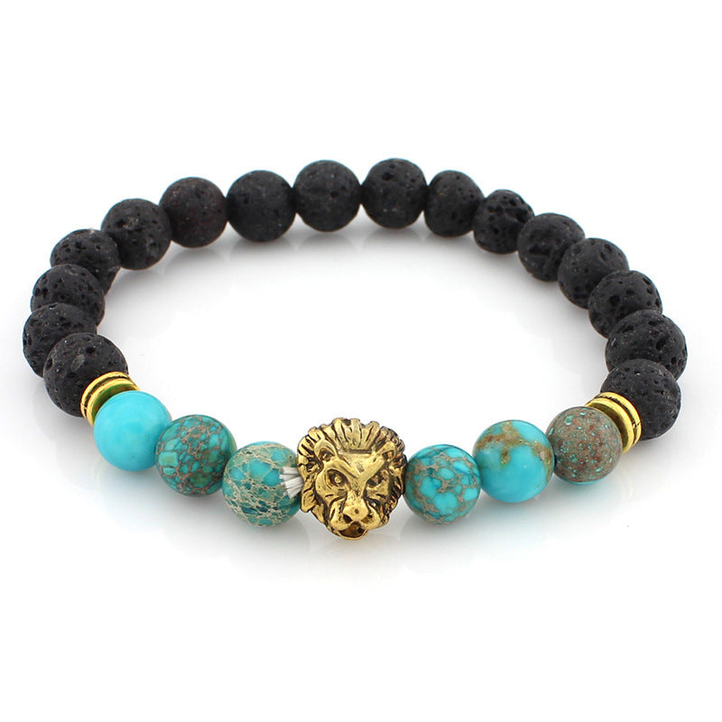 LOKI LAVA ROCK BRACELET