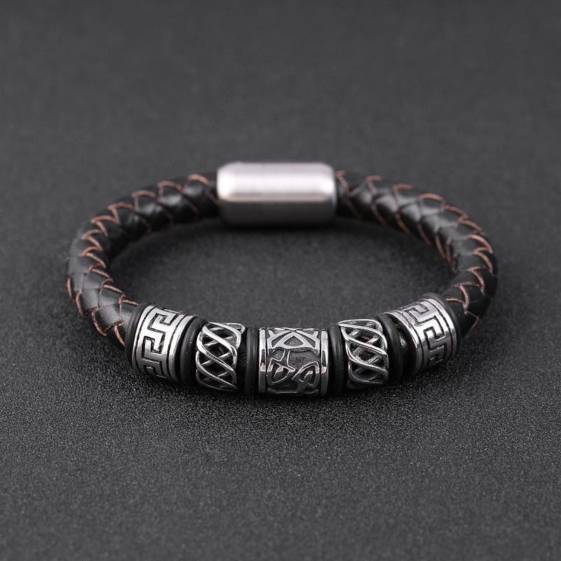 HADES LEATHER BRACELET