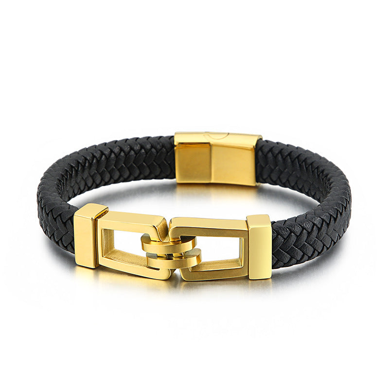 EPIMETHEUS LEATHER BRACELET