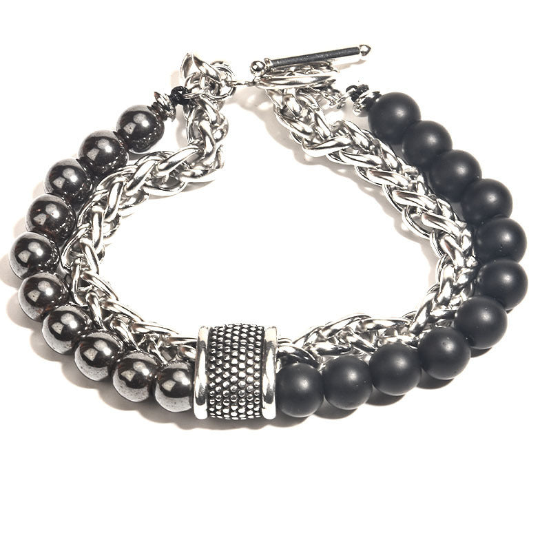 APATE LAYERED MEN'S BRACELET