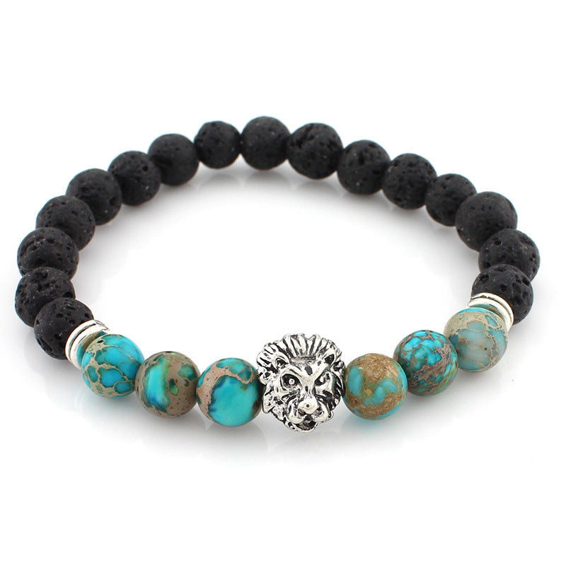 LOKI LAVA ROCK BRACELET