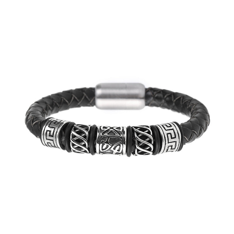 HADES LEATHER BRACELET