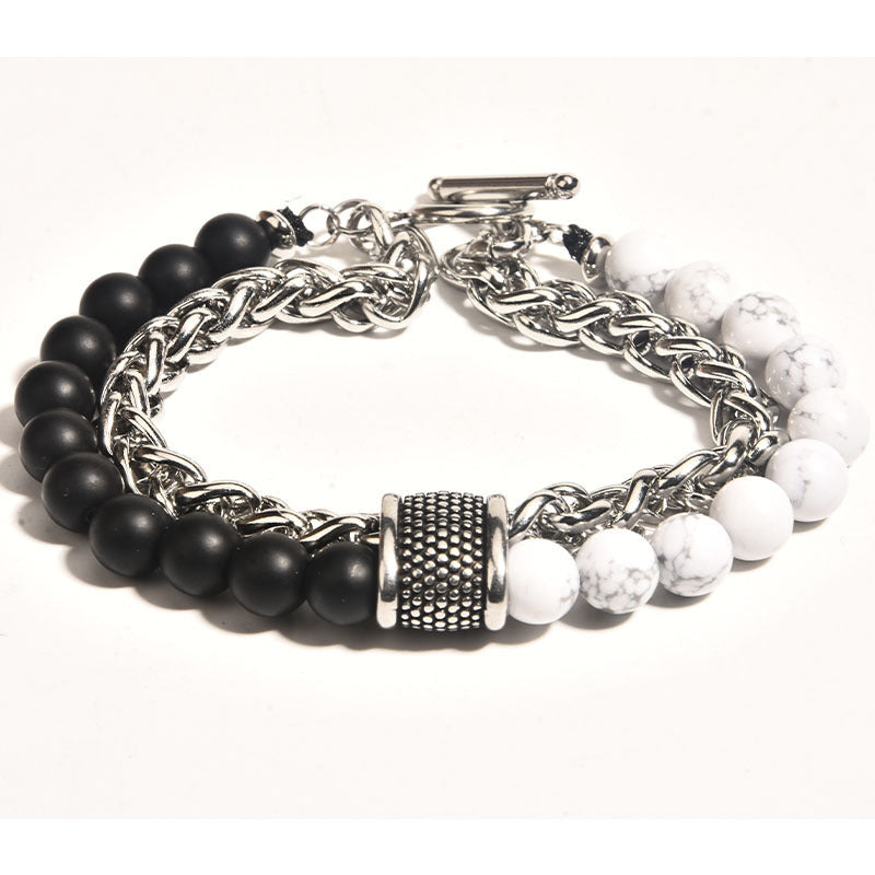 APATE LAYERED MEN'S BRACELET