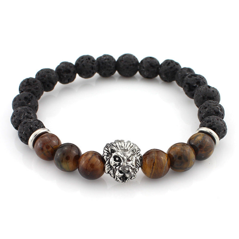 LOKI LAVA ROCK BRACELET