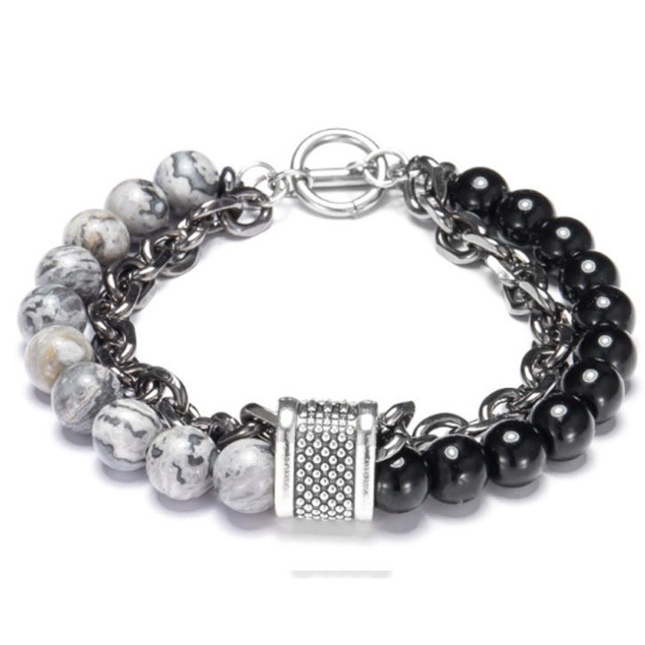 APATE LAYERED MEN'S BRACELET