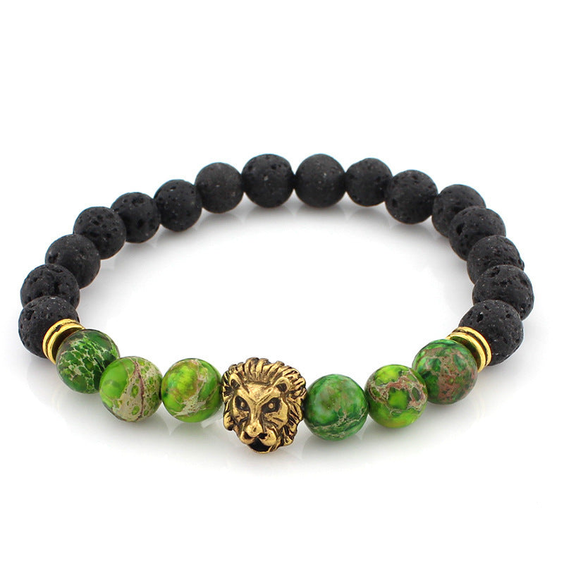 LOKI LAVA ROCK BRACELET