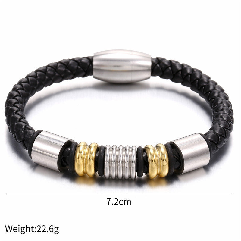 LINCOLN LEATHER BRACELET