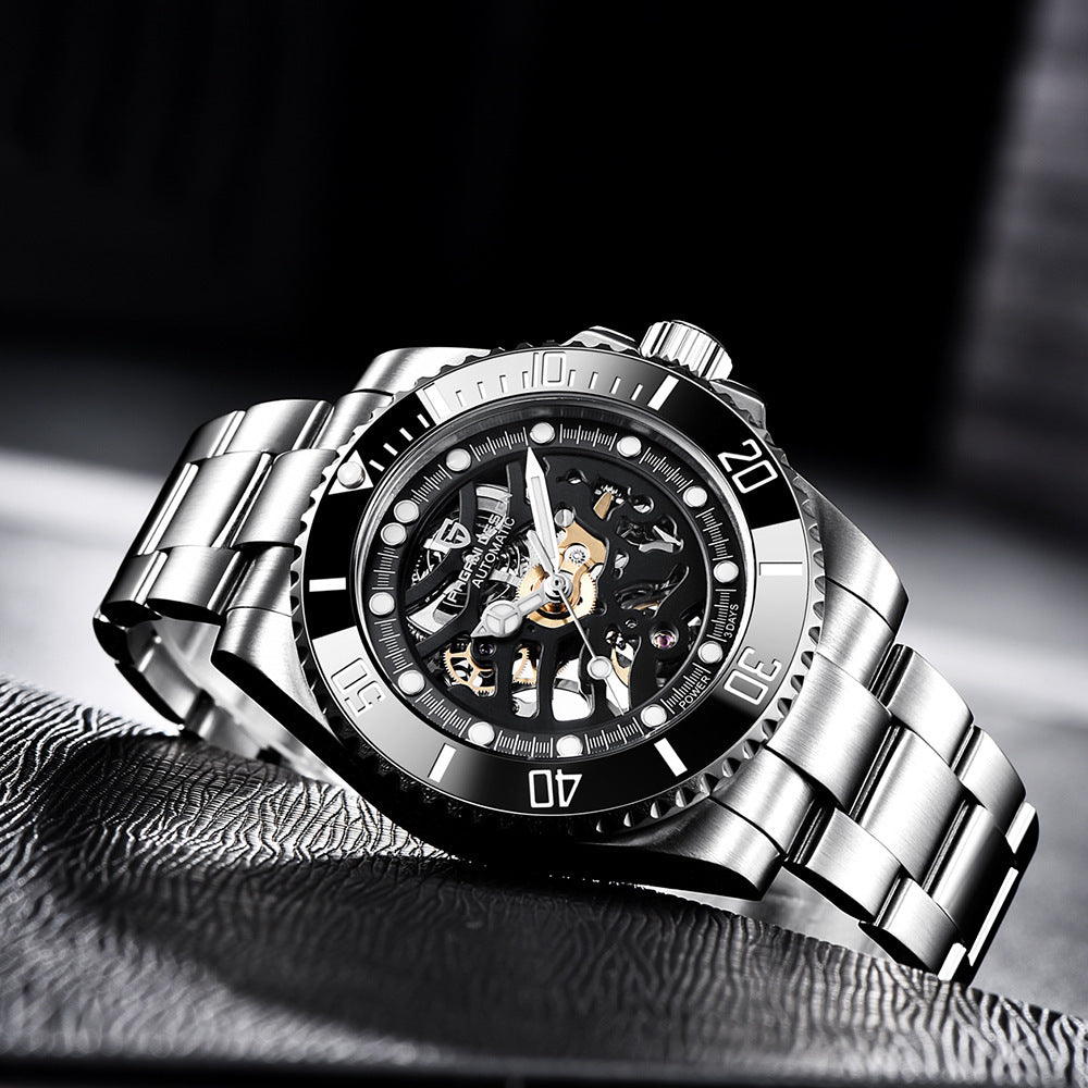 PAGANI DESIGN STAINLESS STEELBAND WATCH