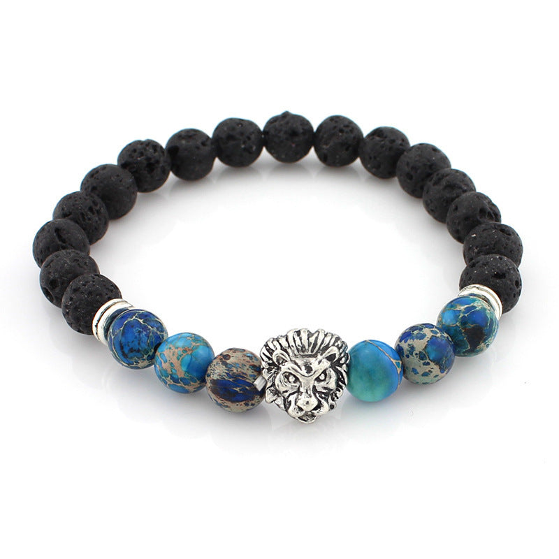 LOKI LAVA ROCK BRACELET