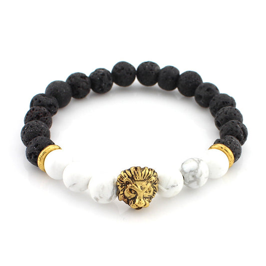 LOKI LAVA ROCK BRACELET