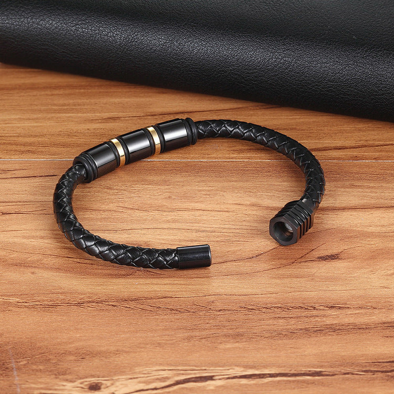 RHODOS LEATHER BRACELER