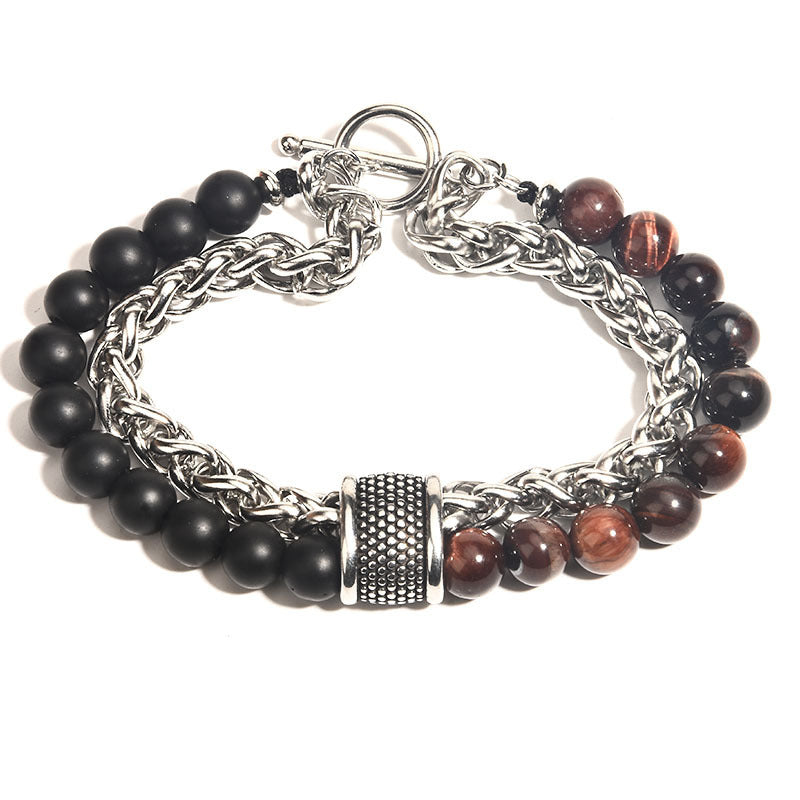 APATE LAYERED MEN'S BRACELET