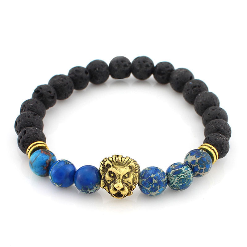 LOKI LAVA ROCK BRACELET