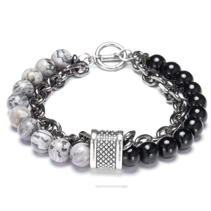 APATE LAYERED MEN'S BRACELET