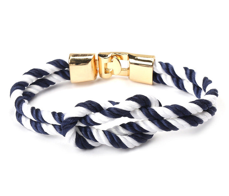 Truelove Knot Couple Bracelet Woven Carrying Strap