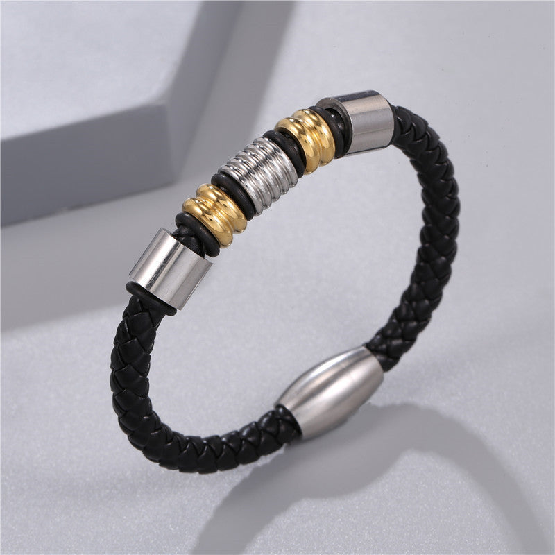 LINCOLN LEATHER BRACELET